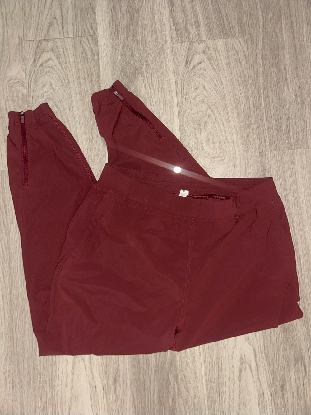 Lululemon women’s Adapted State High-Rise Jogger Regular Burgundy Bay size 12